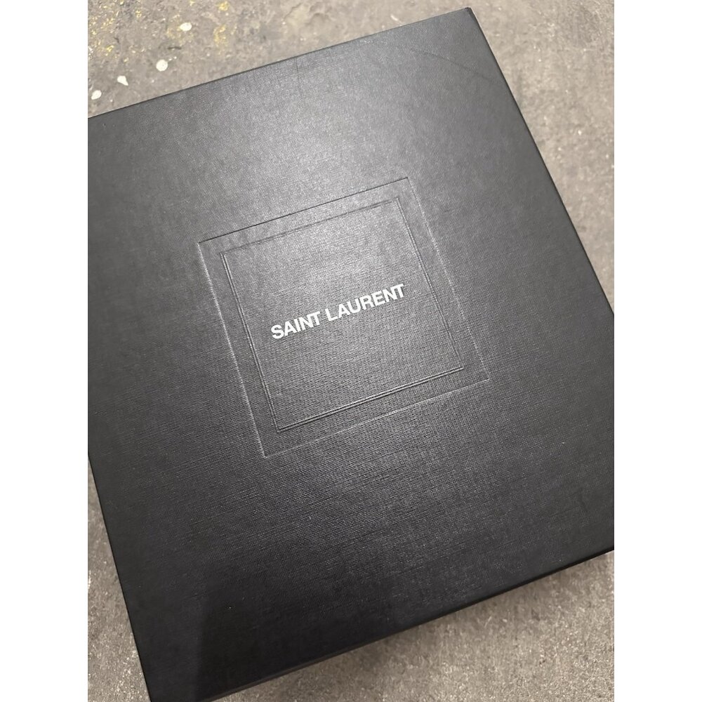 Saint Laurent Bridget Sandal Heels Aesthetic Brown - Picture 5 of 10